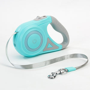 Retractable Dog Leash with One-Hand Brake