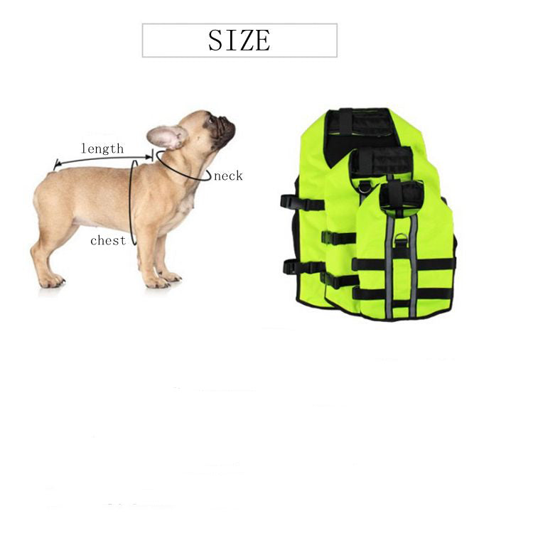 Inflatable Dog Life Jacket Safety Vest