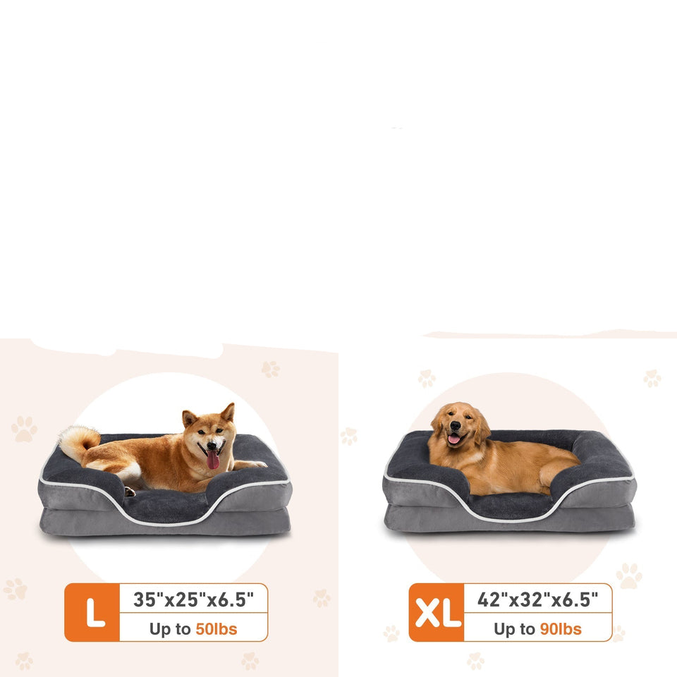 Orthopedic Dog Bed with Washable Cover