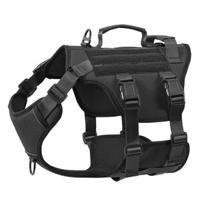 Heat-Resistant Tactical Dog Harness – No-Pull Adjustable Vest