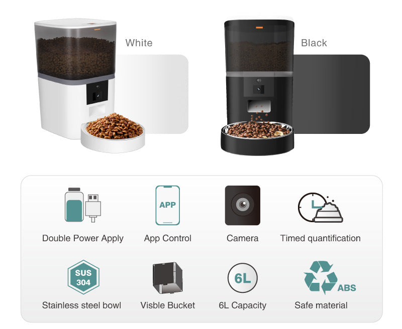 Smart Pet Feeder with HD Camera