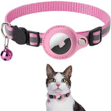 Reflective AirTag® Pet Collar with Waterproof Holder