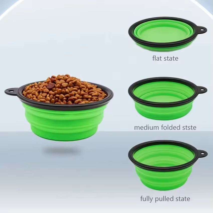 Multi-Functional Dog Harness Set with Leash & Bowl