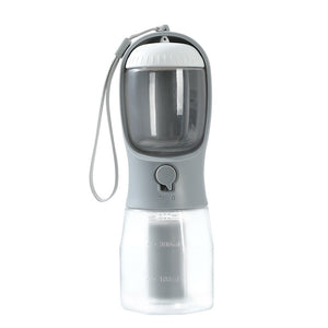 3-in-1 Portable Pet Water Bottle & Feeder