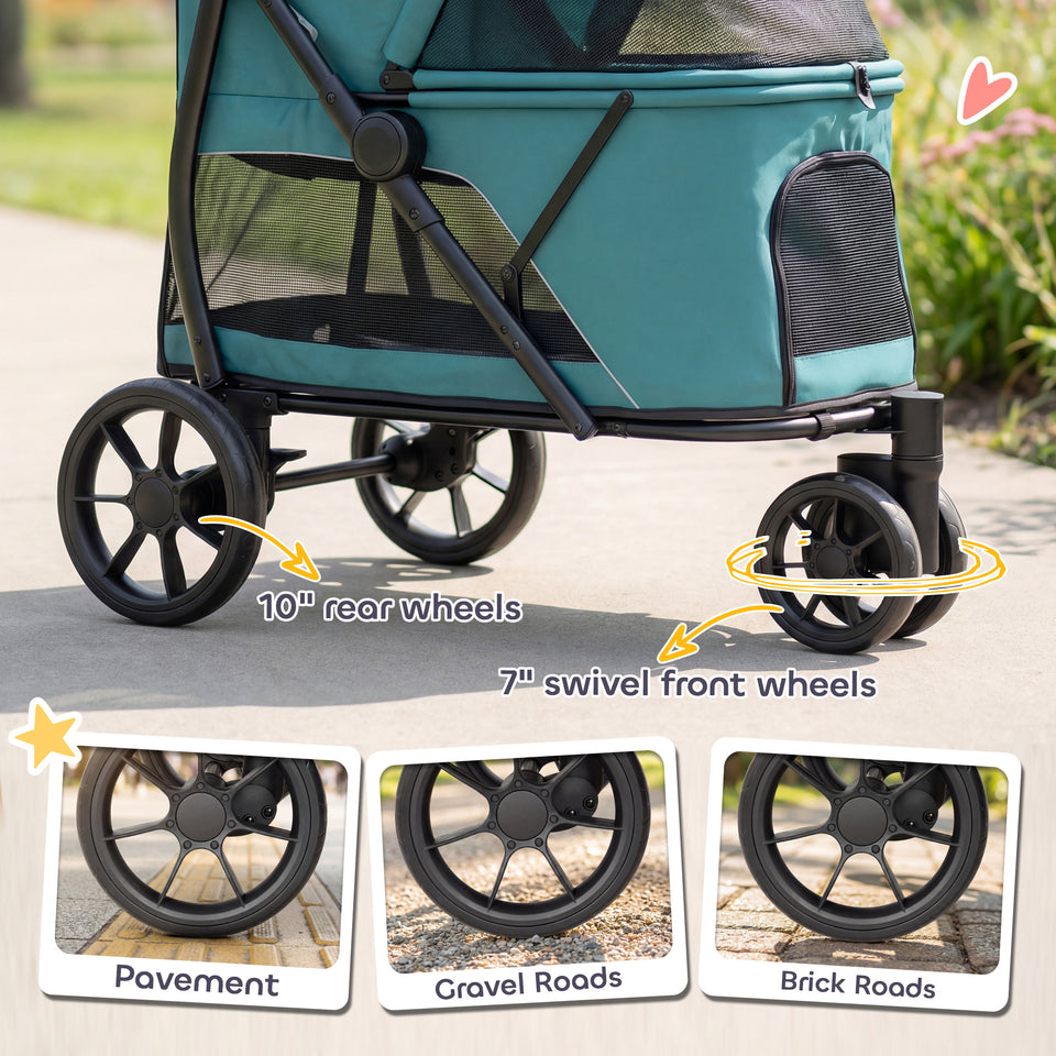 All-Terrain Foldable Dog Stroller
