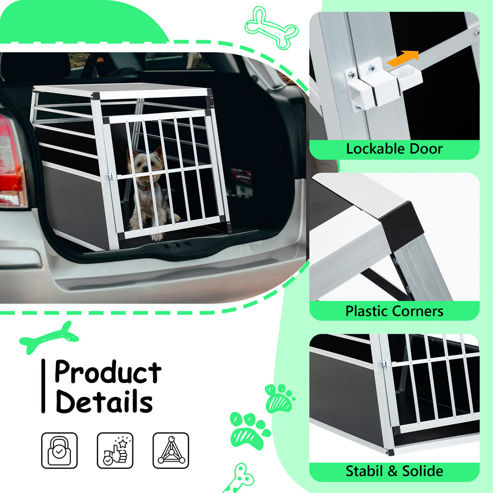 Aluminum Dog Travel Crate