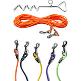 30FT Ground Stake Dog Tie-Out Leash