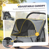 Folding Pet Stroller for Medium Dogs
