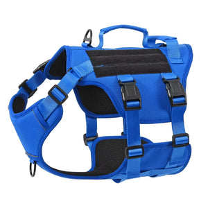 Heat-Resistant Tactical Dog Harness – No-Pull Adjustable Vest