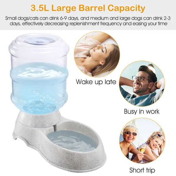 3.5L Automatic Gravity Pet Water Dispenser