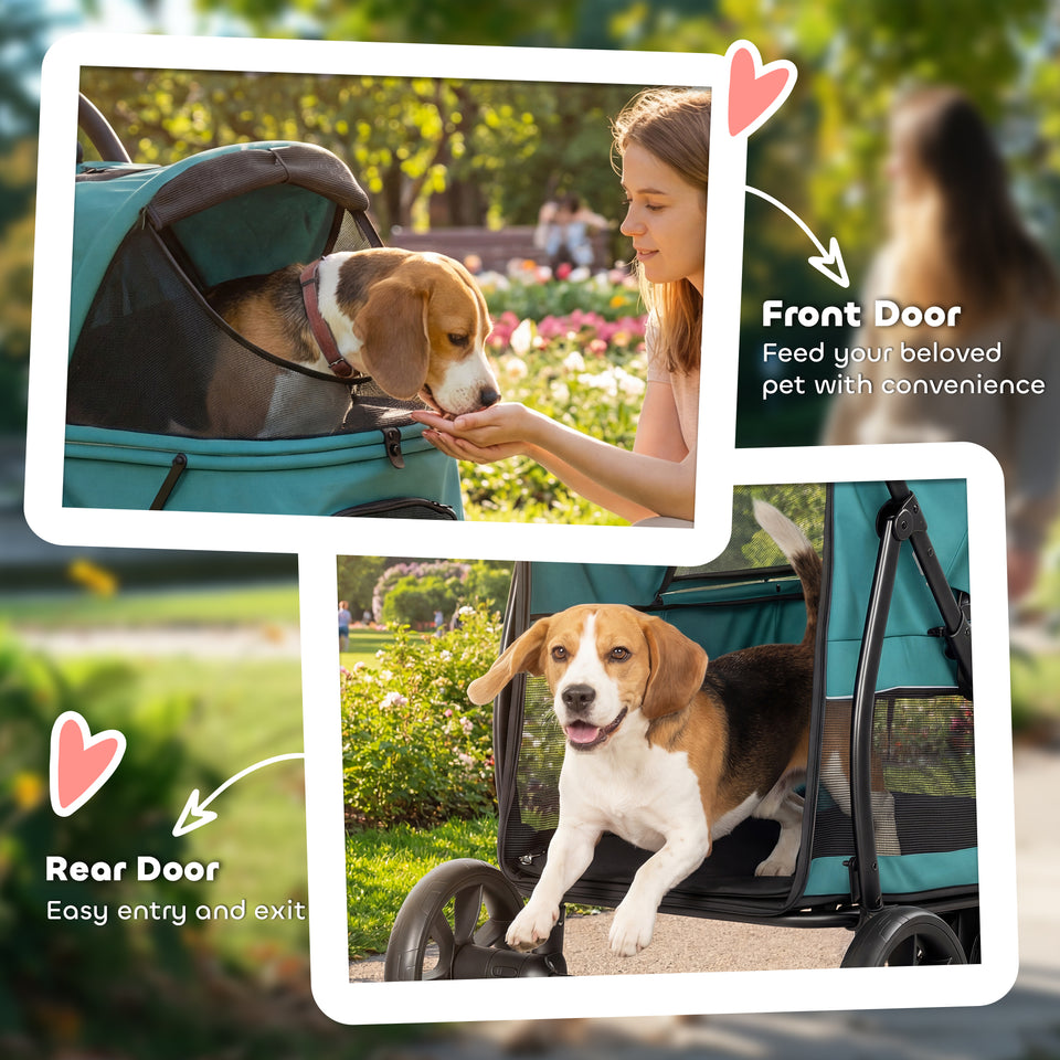 All-Terrain Foldable Dog Stroller