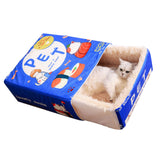 Cartoon Snack Box Cat Bed