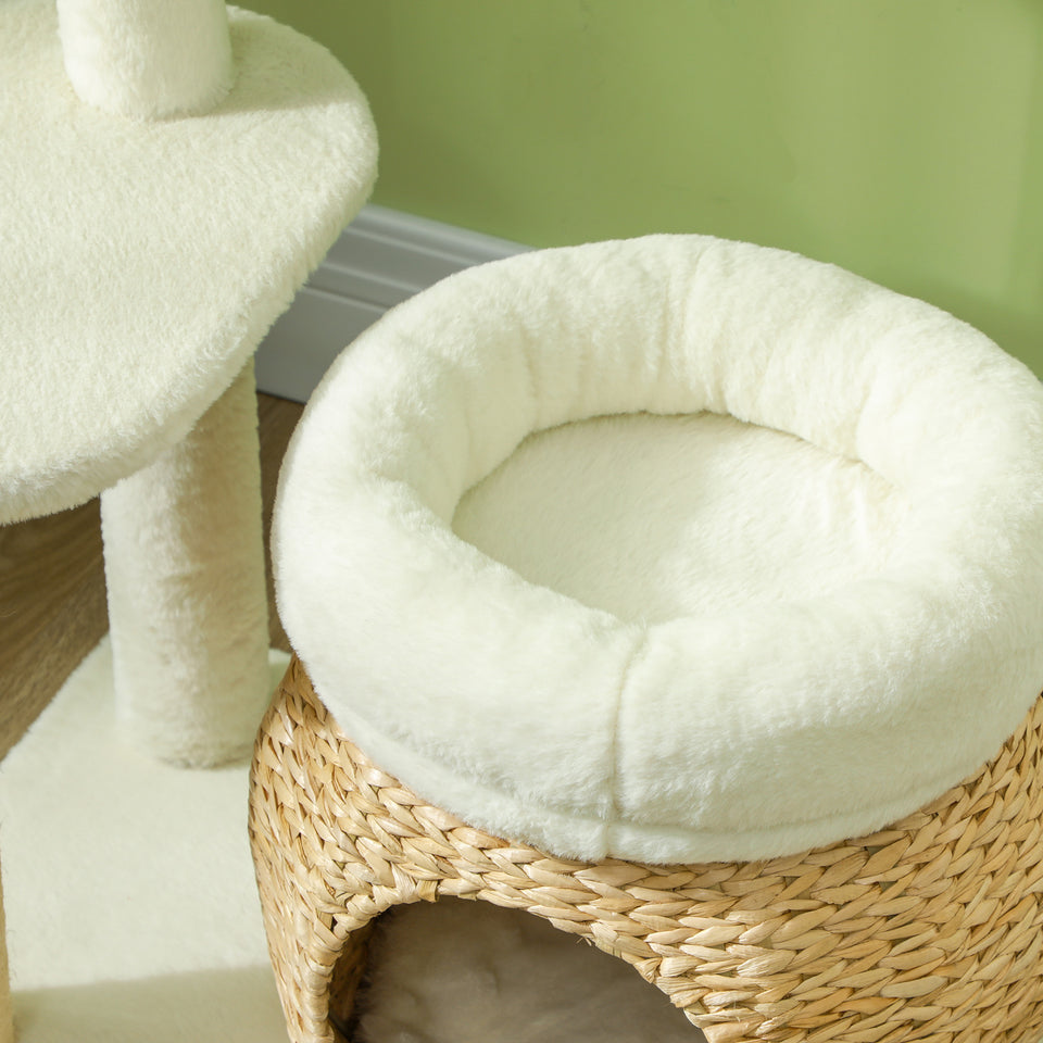 Multi-Level Cat Tree with Scratching Posts & Condo