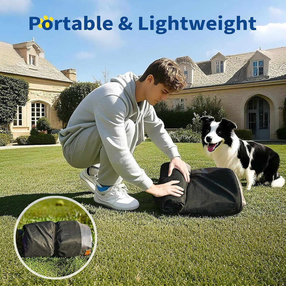 Inflatable Waterproof Dog Bed for Travel & Camping