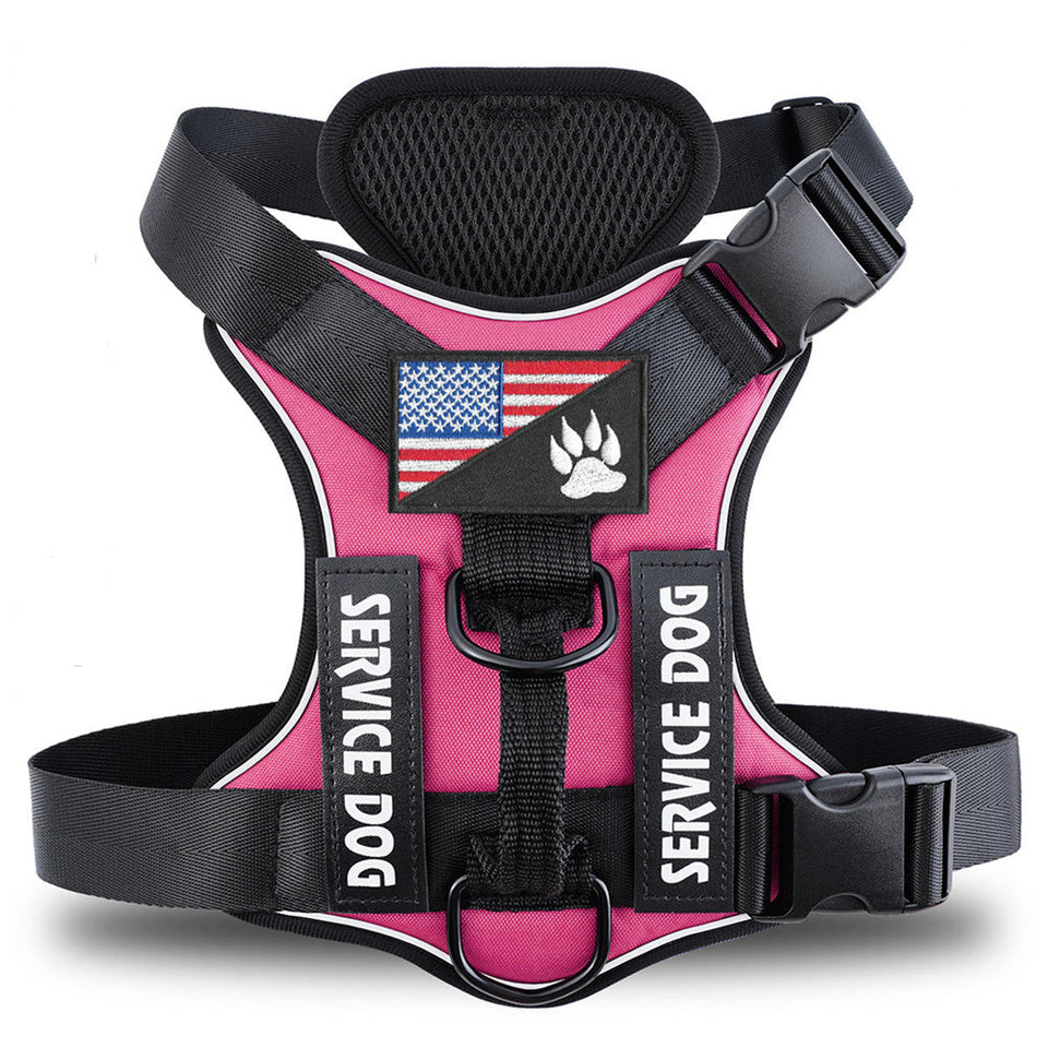 Reflective Breathable Dog Harness – Adjustable & Washable