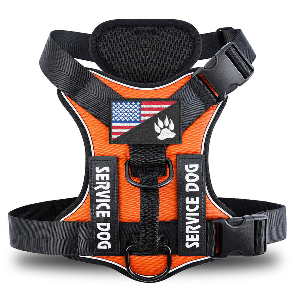 Reflective Breathable Dog Harness – Adjustable & Washable
