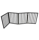 Foldable Wooden Pet Gate – No Installation Required