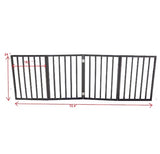Foldable Wooden Pet Gate – No Installation Required