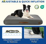 Inflatable Waterproof Dog Bed for Travel & Camping