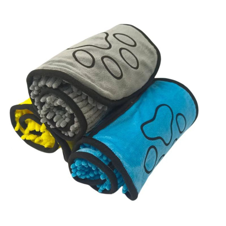 Ultra-Absorbent Quick-Dry Pet Bath Towel