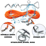 30FT Ground Stake Dog Tie-Out Leash