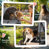 Folding Pet Stroller for Medium Dogs