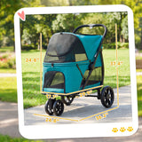 All-Terrain Foldable Dog Stroller
