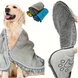 Ultra-Absorbent Quick-Dry Pet Bath Towel
