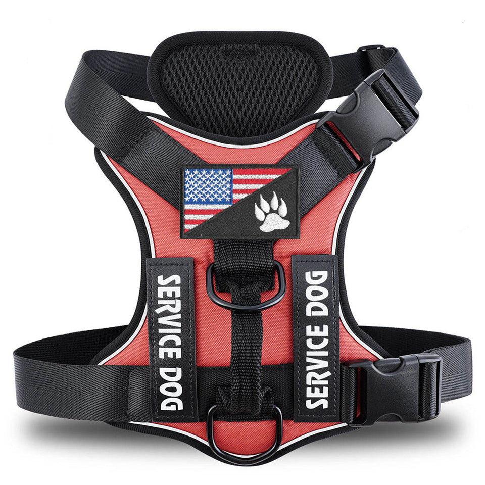Reflective Breathable Dog Harness – Adjustable & Washable