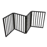 Foldable Wooden Pet Gate – No Installation Required