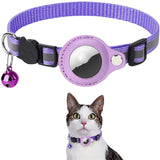 Reflective AirTag® Pet Collar with Waterproof Holder